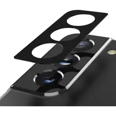 GENERICO - Protector Camara en Aluminio NEGRO Para Samsung Galaxy S21