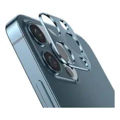 GENERICO - Protector Camara en Aluminio AZUL Para iPhone 12 Pro