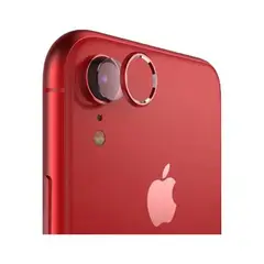GENERICO - Protector Camara Con Lente ROJO para iPhone Xr