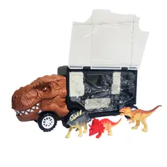 GENERICO - Tractumula Camion Dinosaurio Rex Transporte Juguete Niños