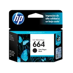 HP - Cartucho de tinta 664 Negro estandar