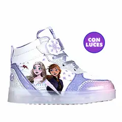 DISNEY - Botabotin Casual de Niña ebay 011518r Blanco