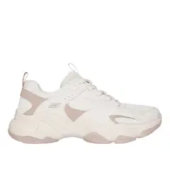 SKECHERS - Tenis Casual de Mujer 117685nat Beige