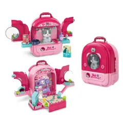 GENERICO - Maleta Juguete Kit Medico De Mascotas + Accesorios FullGan