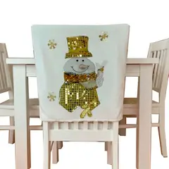 HOMETEX - Espaldar merryco Muñeco de nieve