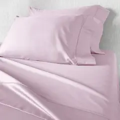 KAMUCHY - Juego de sábanas Polialgodón 200H Candy Pink
