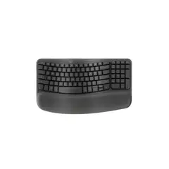 LOGITECH - Teclado Wave Keys Ergonómico Bluetooth Grafito