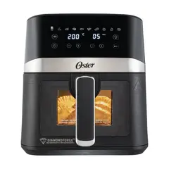 OSTER - Freidora De Aire 4Lts Digital DiamondForce Negra