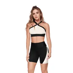 CHAMELA - Biker Deportivo Negro 45789
