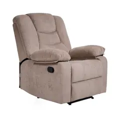 MUEBLES FIOTTI - Silla reclinable café claro Kalerin