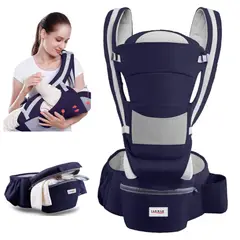 GENERICO - Canguro Porta Bebé Cargador Bebe Ergonómico 0 A 36 Meses