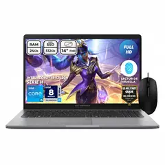 ASUS - Portátil Expertbook I5 13420h Ram 24gb ddr5 Ssd 512gb 14 Pulgadas Computador portátil