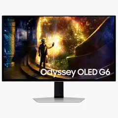 SAMSUNG - MONITOR ODYSSEY G6 27" OLED QHD - 240HZ - 0.03 MS - G-SYNC Y FREESYNC - PIVOT - HDMI 2.1