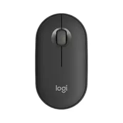 LOGITECH - Mouse Pebble Mouse 2 M350s Negro Bluetooth Silencioso