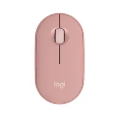 LOGITECH - Mouse Pebble Mouse 2 M350s Rose Bluetooth Silencioso