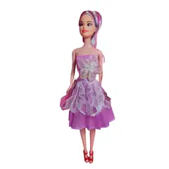 GENERICO - Muñeca Vestido Elegante Accesorios + Castillo Princesa Niñas