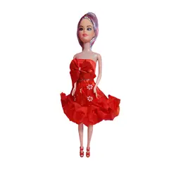 GENERICO - Muñeca Vestido Elegante Accesorios + Castillo Princesa Niñas