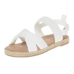 STATE STREET - Sandalias Planas Para Niña Blanco 201095