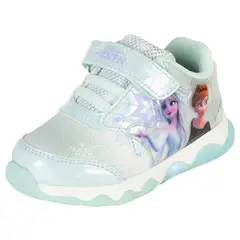 DISNEY - Zapatos Deportivos Con Diseño De Frozen Para Niña Pequeña Plateado 201397