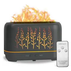 COLME TECHNOLOGY HOME - Difusor De Aromas Humidificador Luz Led Efecto Fuego 200ml