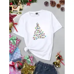 ISMI - Camiseta Navideña Manga Corta