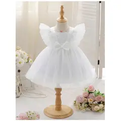 BABOLAT - Vestido Niña, Ropa Niña, Ropa Bebé, Pajecita, Bautizo, Matrimonio, Boda