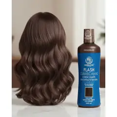 HERBACOL - Flash cubre canas kit shampoo protección color