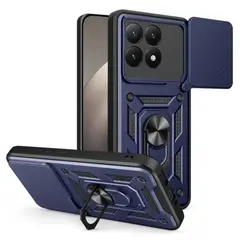 GENERICO - Funda Estuche Case Protector Cámara Slider Compatible Xiaomi 15T Azul