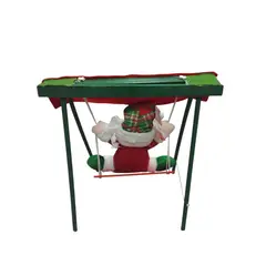 GENERICO - Muñeco De Navidad Santa En Columpio Genérico