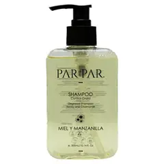 PARPAR - Shampoo control grasa Miel y Manzanilla 300mL - Pelo graso -