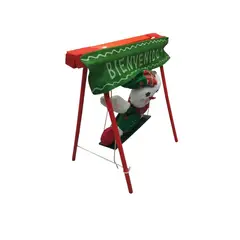 GENERICO - Muñeco De Navidad Nieve En Columpio Genérico