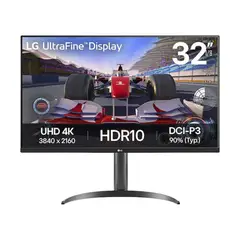 LG - Monitor 32” 32UR550K UltraFin 4K Pivoteable 60Hz 4Ms