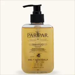 PARPAR - Shampoo hidratante Miel y Manzanilla 300mL - Pelo seco -