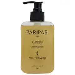 PARPAR - Shampoo control grasa Miel y Romero 300mL - Pelo graso -