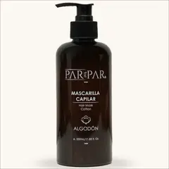 PARPAR - Mascarilla capilar nutritiva de Algodón 350mL - Pelo seco o maltratado - Sin fragancia -