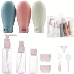AMERICAN GENERICS - Set de Botellas de Viaje 11 en 1