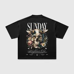 VANN - Camiseta para Hombre En Algodón Sunday T-shirt