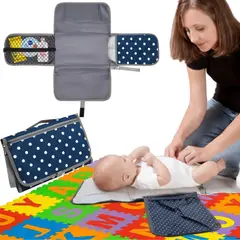 GENERICO - Cambiador Portatil Para Cambiador Pañales Bebe Impermeable