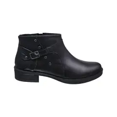 GENERICO - Botines Para Mujer Tacón Ancho