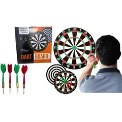 MAZUGI - Tiro Al Blanco Con 4 Dardos Tablero Lanza Dardo Diana Grande