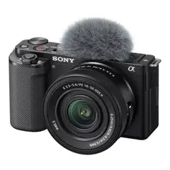 SONY - ZV-E10 con lente 16-50mm f35-56 II