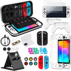ONE PIXEL - Estuche Kit De Accesorios Para Nintendo Switch 32 PCS Protección