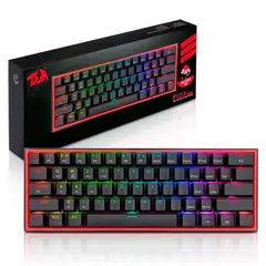 REDRAGON - Teclado Gamer Fizz Pro K616-Rgb Black-Red