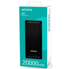 ADATA - POWER BANK C20 20000MAH INDICADOR LED