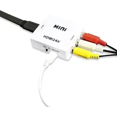 GENERICO - Adaptador Convertidor HDMI a RCA Audio Video Full HD Impor González