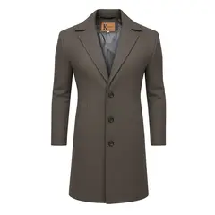 MODA EN CIRCUITO - Gaban o Bleiser Largo en Paño para Hombre