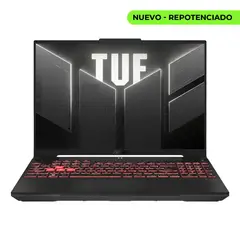 ASUS - Portátil TUF A16 - RYZEN 7 7445HS - 32GB RAM - 1TB SSD - RTX 4050 6GB - 16” - FA607NUG -GAMER