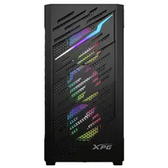 XPG - Caja Starker Air BTF Negra - Vidrio templado y 4 ARGB
