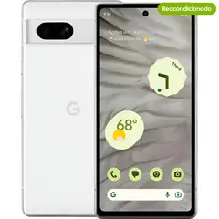 GOOGLE - Pixel 7A 5G 128GB Nieve Reacondicionado