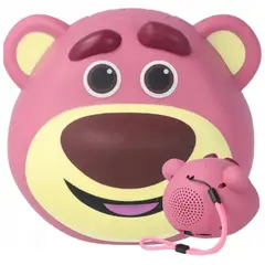GENERICO - Parlante Lotso Portátil Bluetooth Para Niños Rosa
